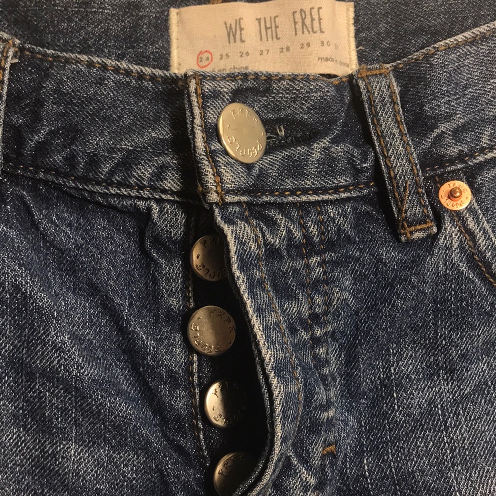 Free People Denim Shorts - Picture 2 of 3